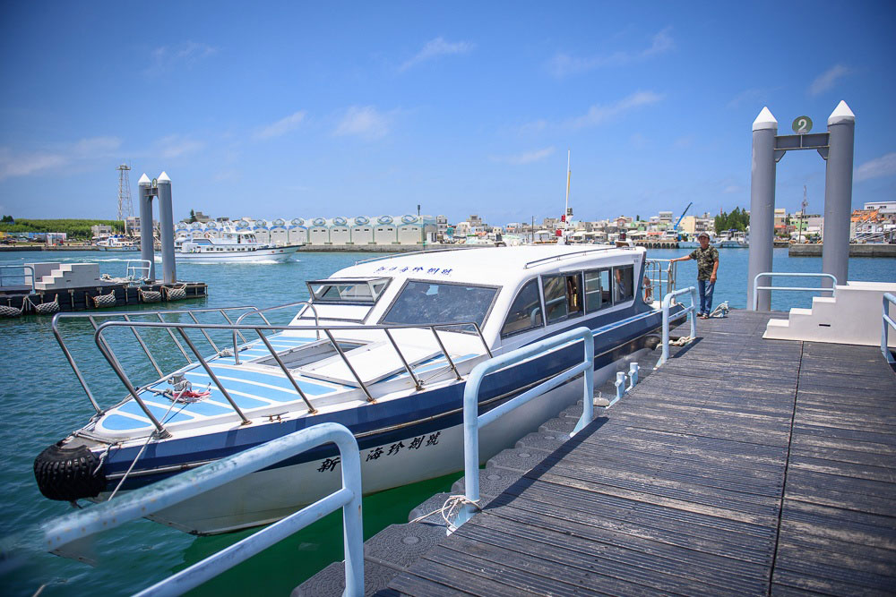 新北海.吉貝來回船票+水上活動+島上機車