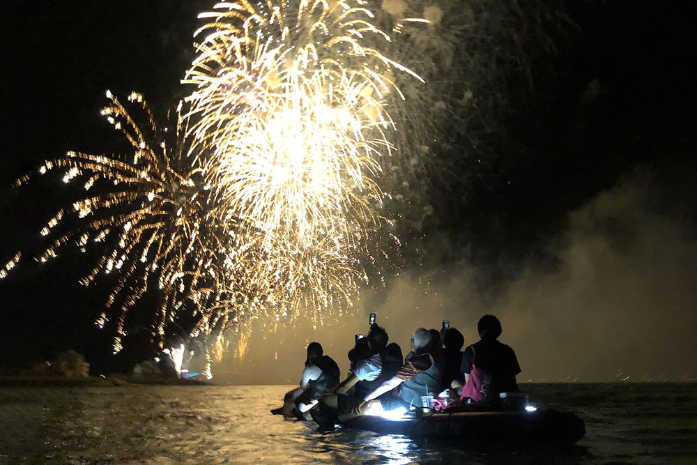 夜划龍舟板.花火節限定