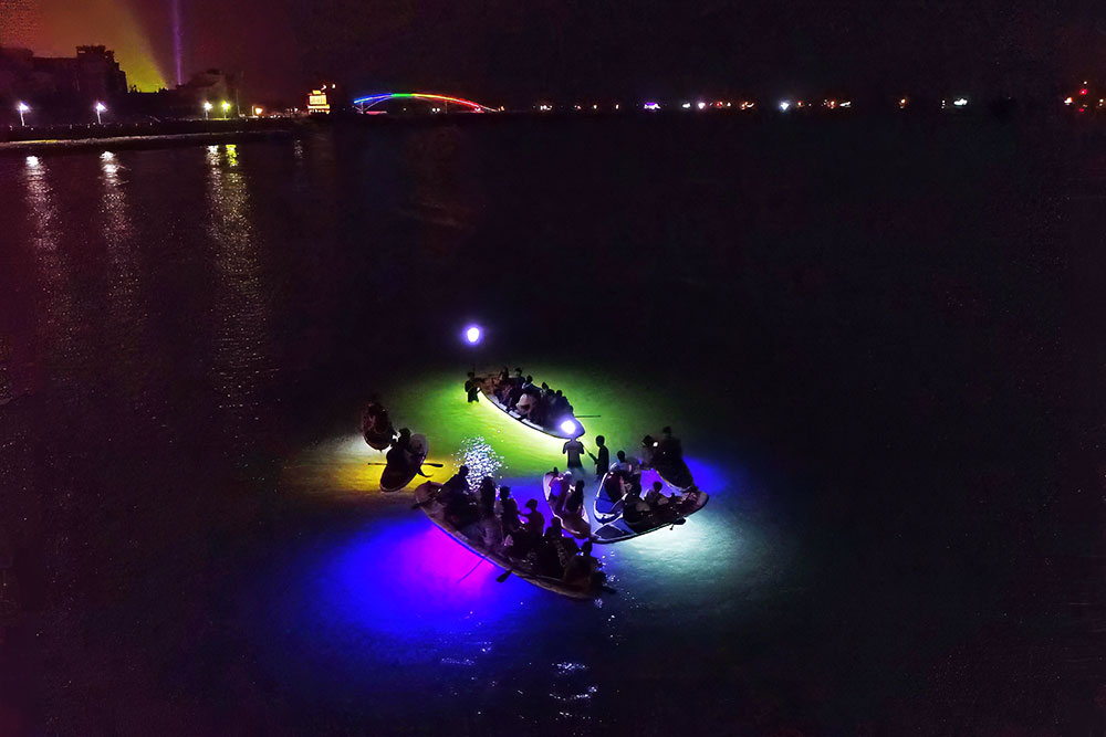 夜划龍舟板.花火節限定