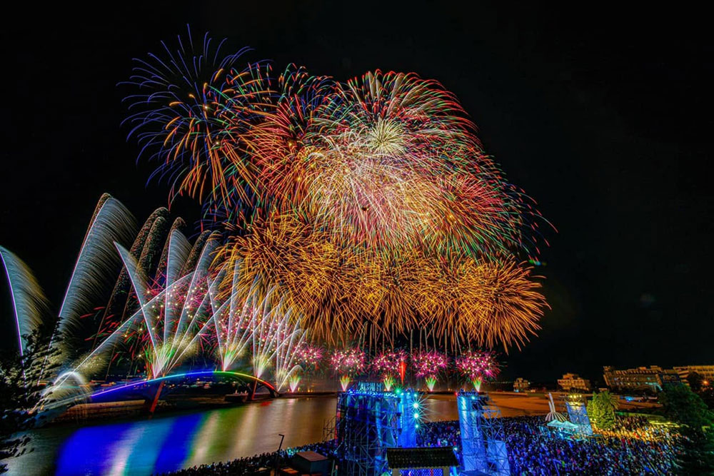 夜划龍舟板.花火節限定