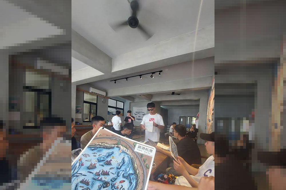 浮潛活動.海底郵筒明信片 / 波賽頓山水店