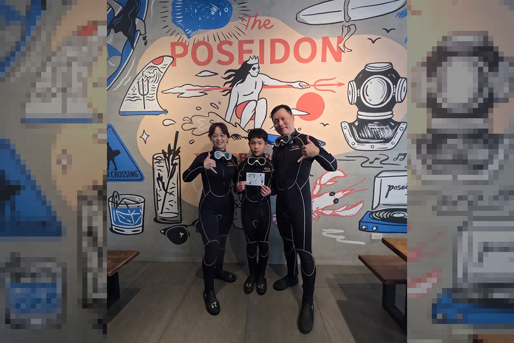 浮潛活動.海底郵筒明信片 / 波賽頓山水店